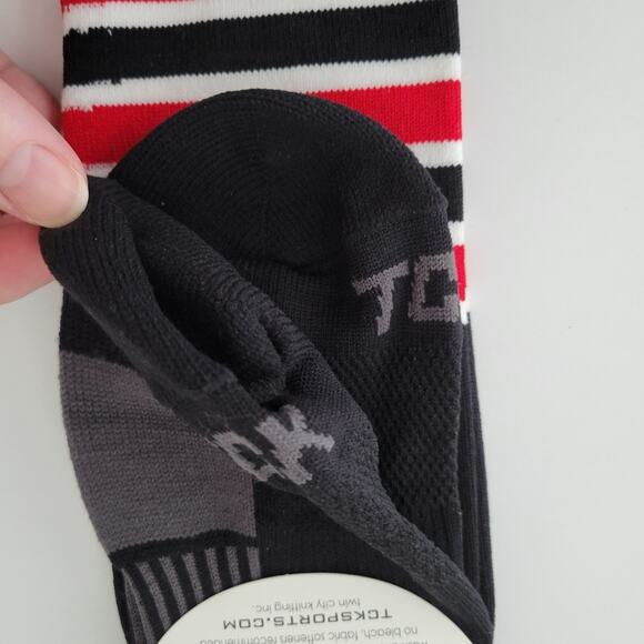 TCK dugout 3 stripe baseball performance socks Size L - Picture 5 of 6